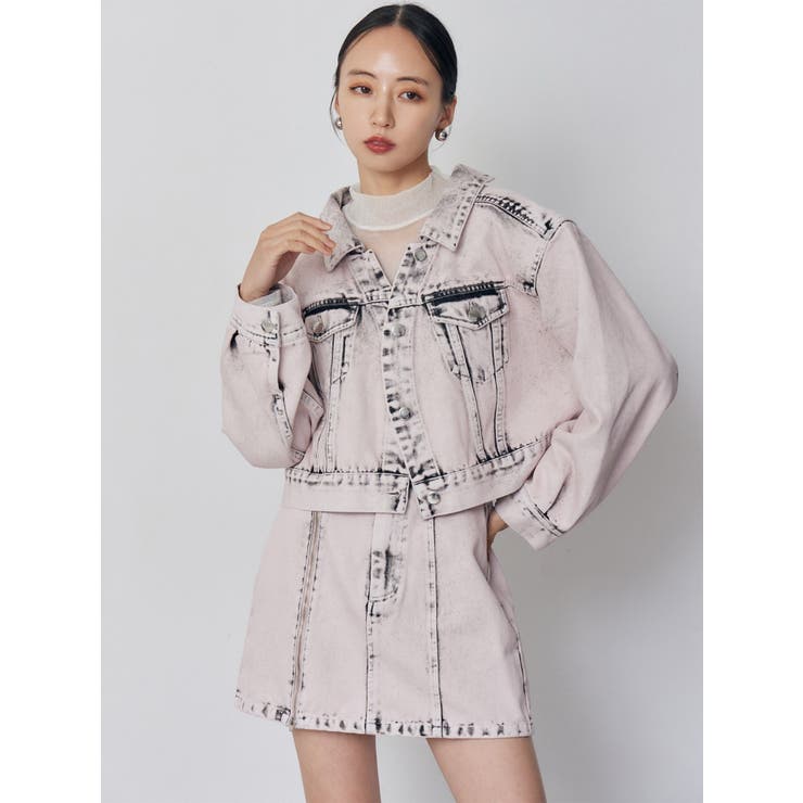 サイドオープンデニムスカート【セット販売対象】 | MURUA | 詳細画像14 