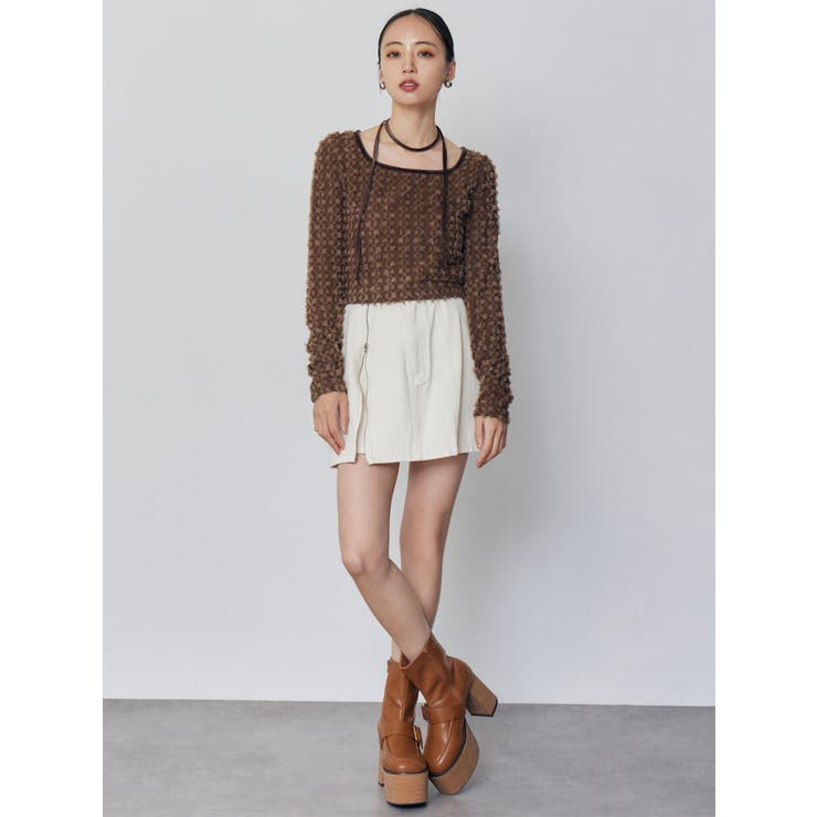 サイドオープンデニムスカート【セット販売対象】 | MURUA | 詳細画像28 