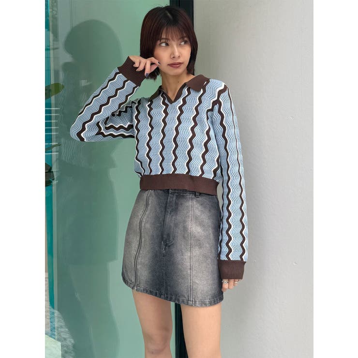 サイドオープンデニムスカート【セット販売対象】 | MURUA | 詳細画像43 