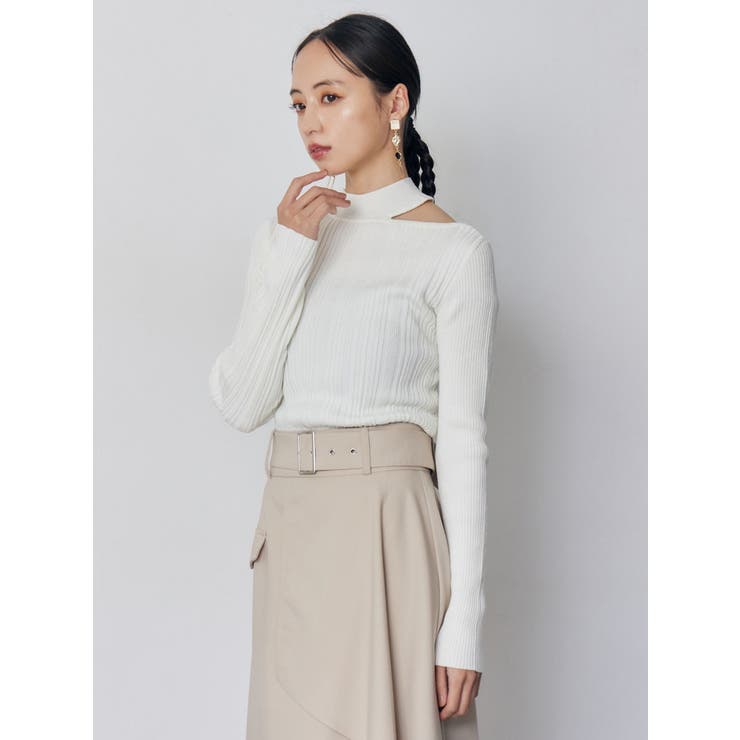 チョーカーランダムリブニット | MURUA | 詳細画像11 