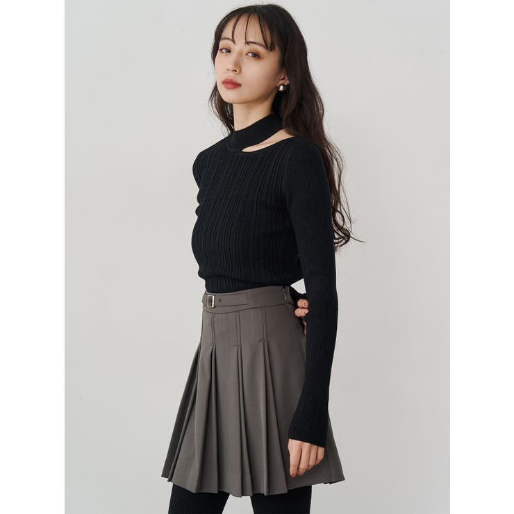 チョーカーランダムリブニット | MURUA | 詳細画像15 