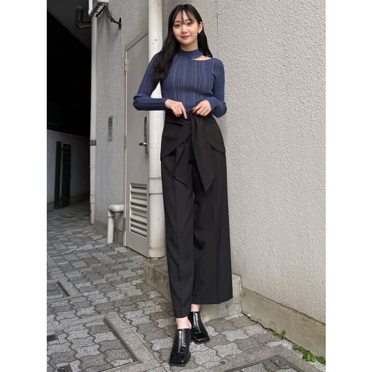 チョーカーランダムリブニット | MURUA | 詳細画像20 