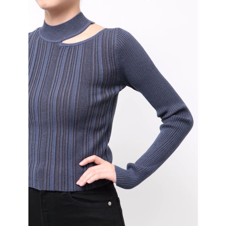 チョーカーランダムリブニット | MURUA | 詳細画像29 