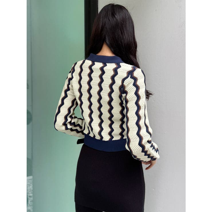 ウェーブパターンリブニット | MURUA | 詳細画像37 