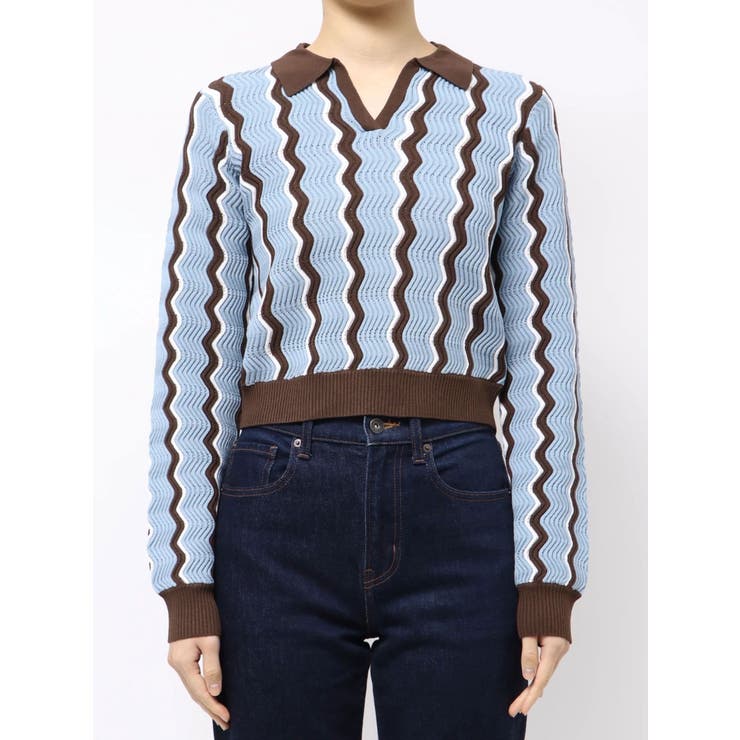 ウェーブパターンリブニット | MURUA | 詳細画像39 