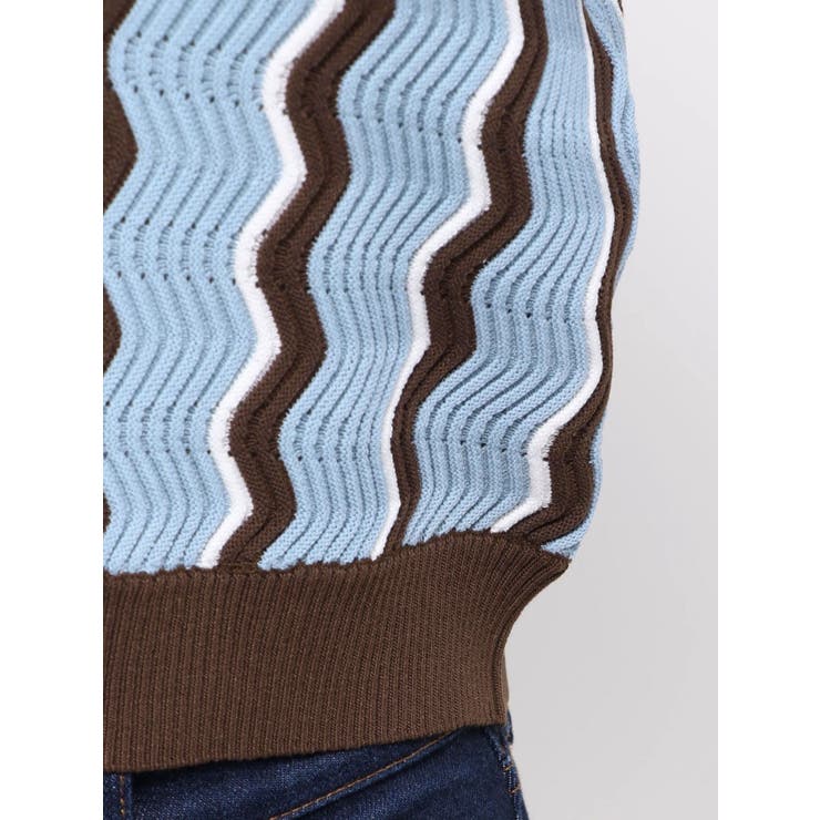 ウェーブパターンリブニット | MURUA | 詳細画像44 