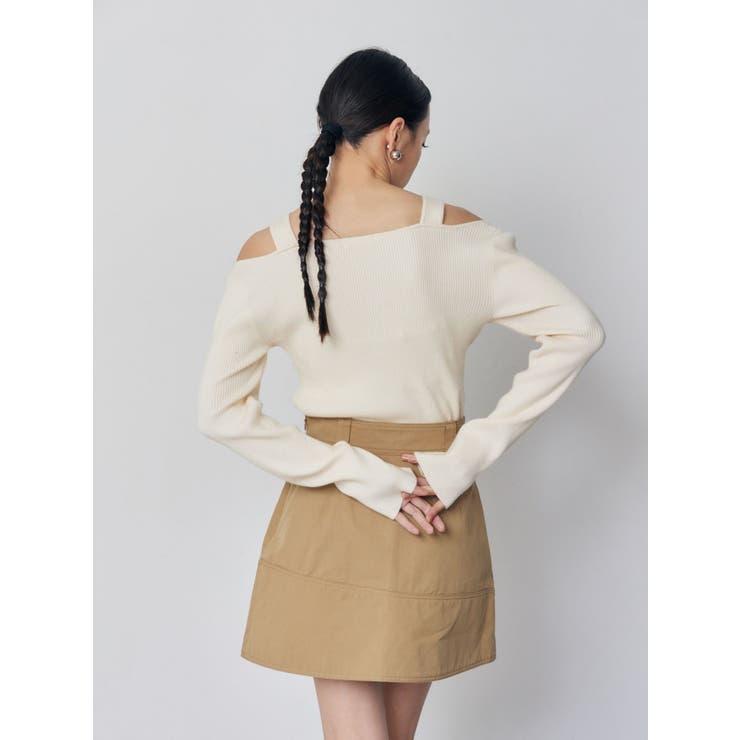 フロントボタンデザインニット | MURUA | 詳細画像11 