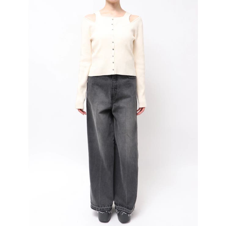 フロントボタンデザインニット | MURUA | 詳細画像36 