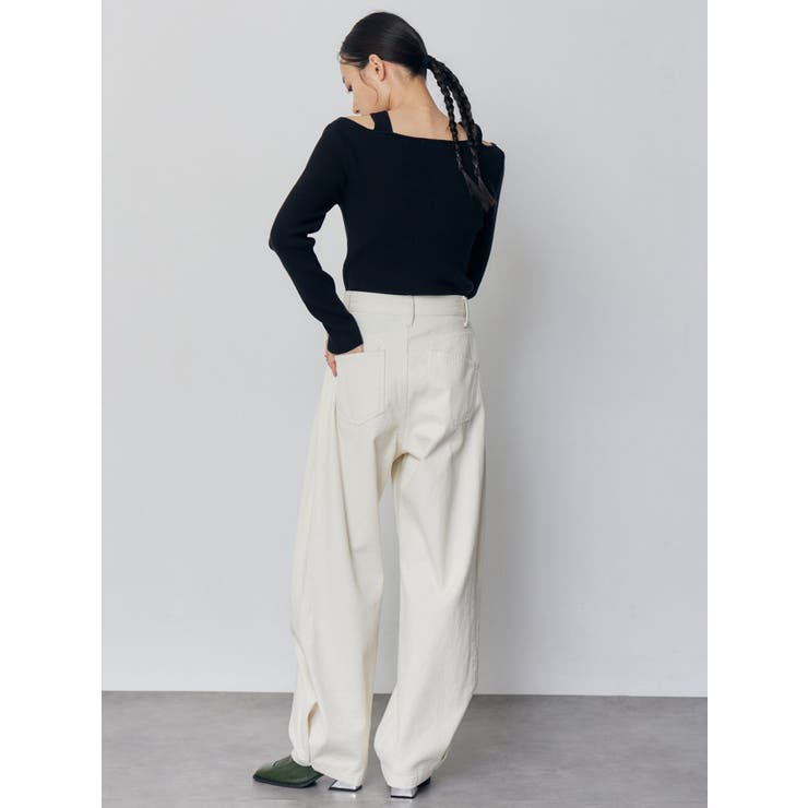 フロントボタンデザインニット | MURUA | 詳細画像9 