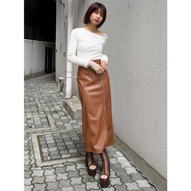 レイヤードワンショルニット | MURUA | 詳細画像19 