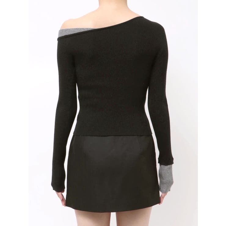 レイヤードワンショルニット | MURUA | 詳細画像29 