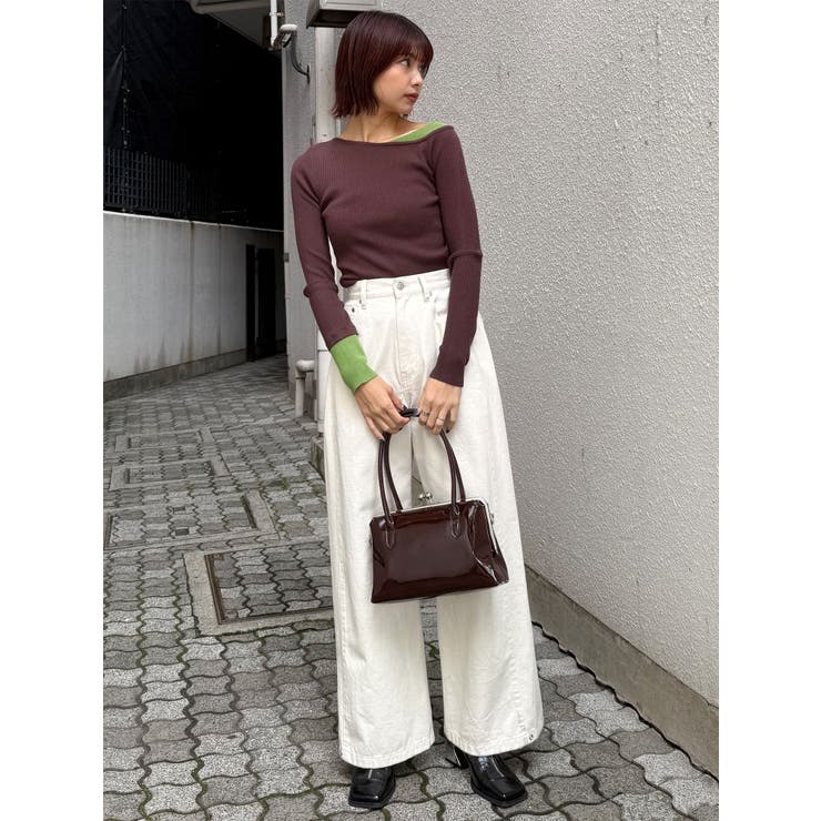 レイヤードワンショルニット | MURUA | 詳細画像44 