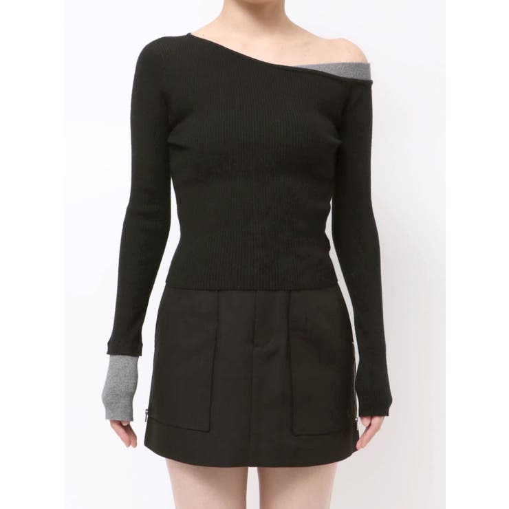 レイヤードワンショルニット | MURUA | 詳細画像49 