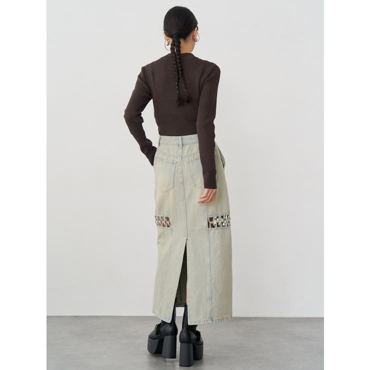 チャイナリブニット | MURUA | 詳細画像17 