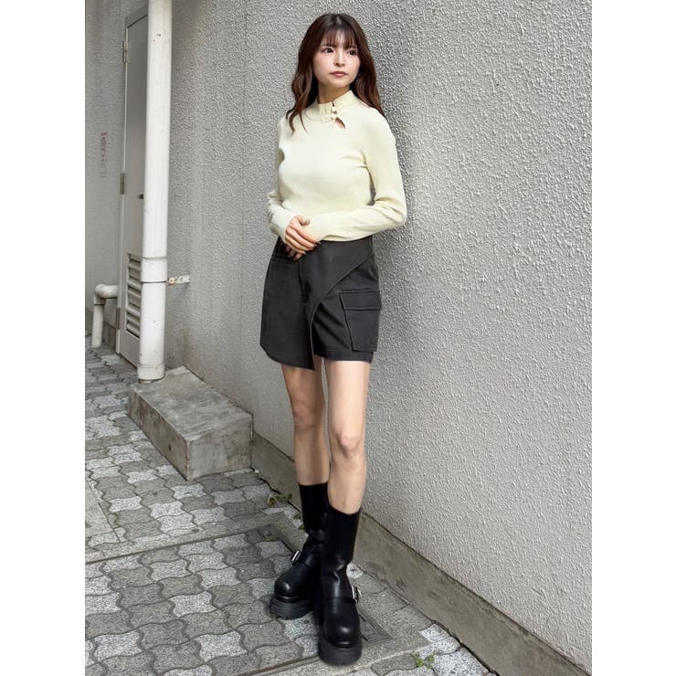 チャイナリブニット | MURUA | 詳細画像21 