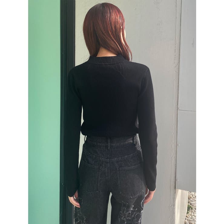 チャイナリブニット | MURUA | 詳細画像26 