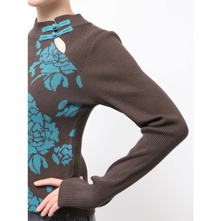 チャイナリブニット | MURUA | 詳細画像32 