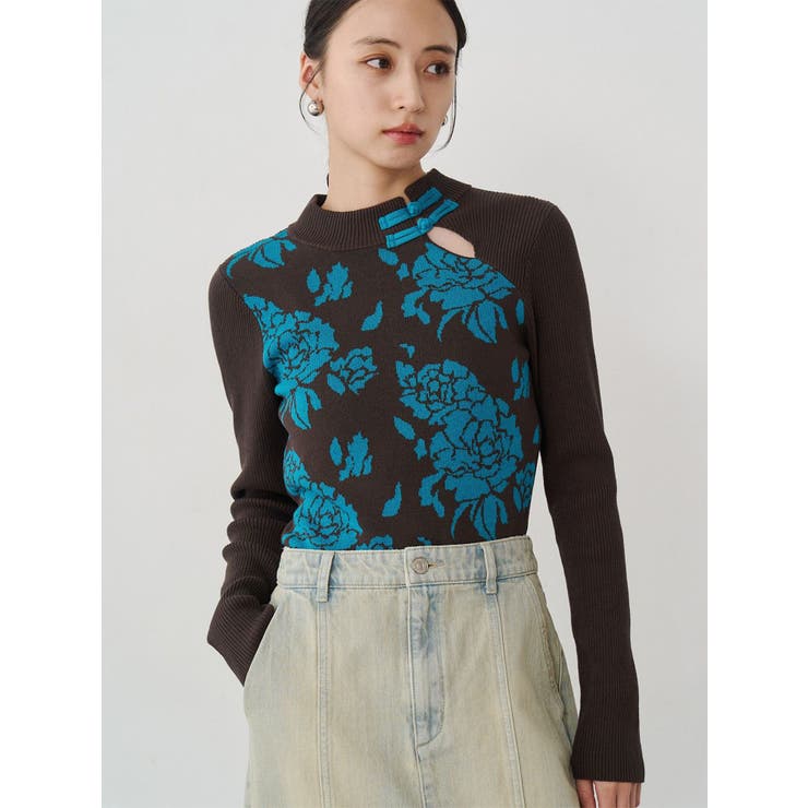 ミックス | チャイナリブニット | MURUA