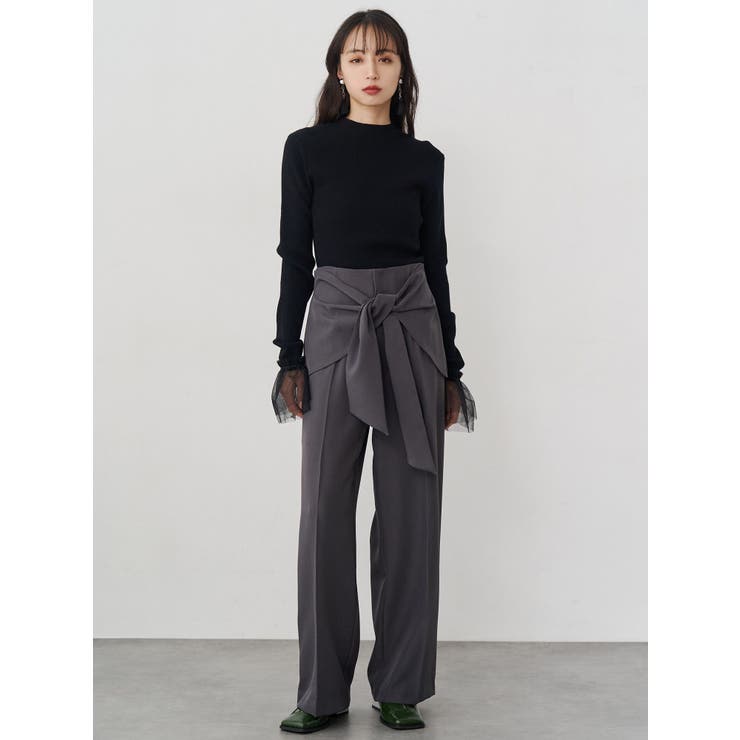 チュールカフスリブニット | MURUA | 詳細画像11 