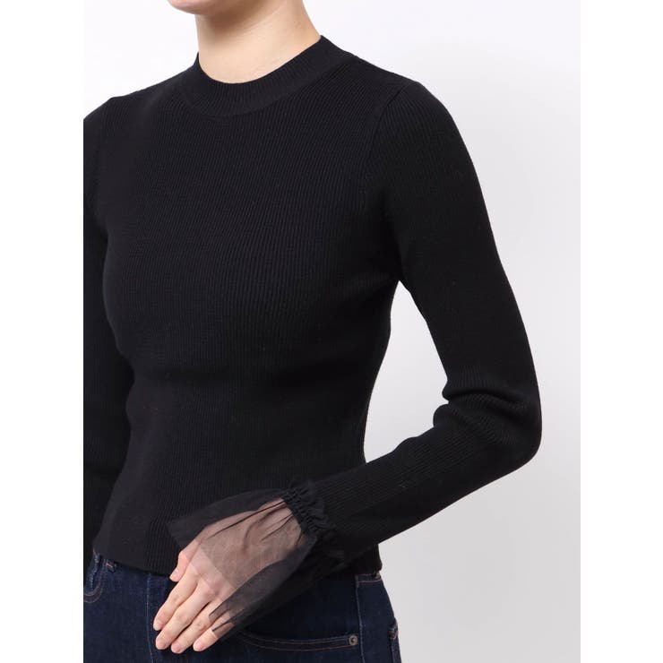 チュールカフスリブニット | MURUA | 詳細画像42 