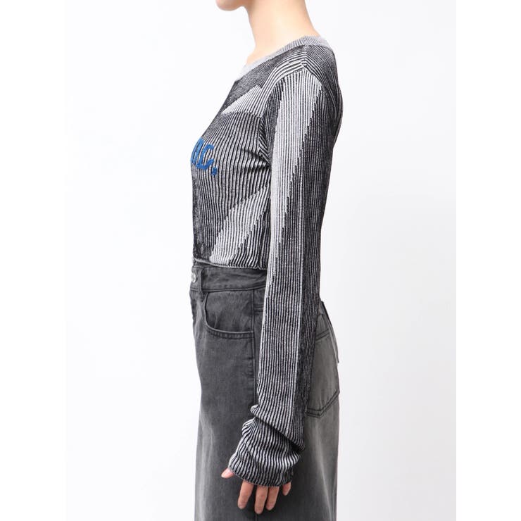 ロゴアップリケランダムニット | MURUA | 詳細画像19 