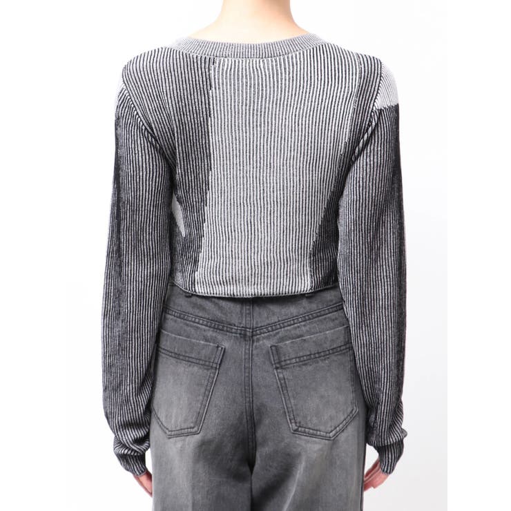 ロゴアップリケランダムニット | MURUA | 詳細画像20 