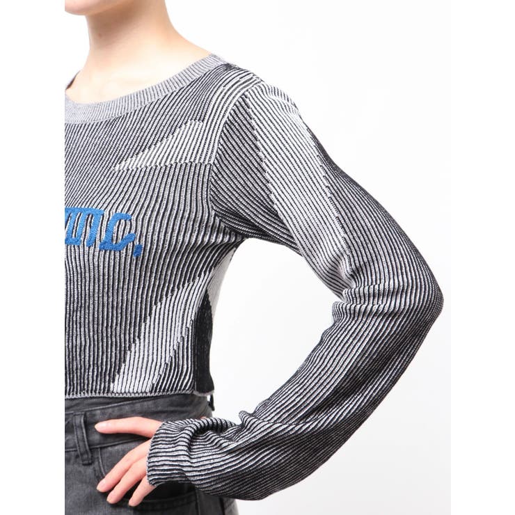 ロゴアップリケランダムニット | MURUA | 詳細画像22 