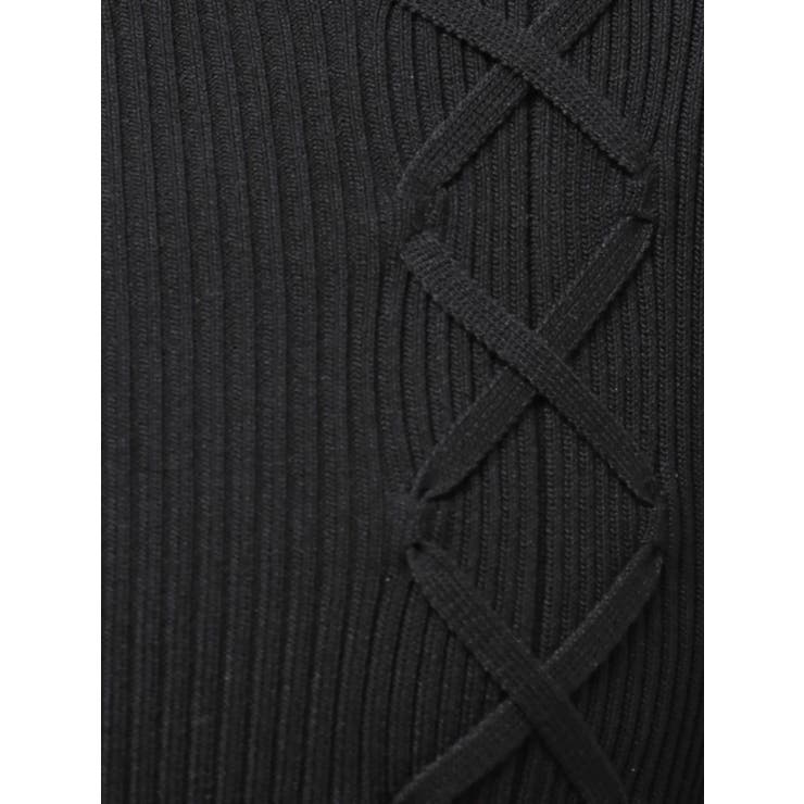 ワンショルダーレースアップニット | MURUA | 詳細画像50 