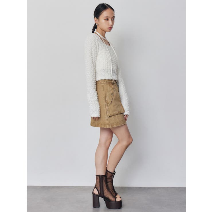 リボンタイフェザートップス | MURUA | 詳細画像12 