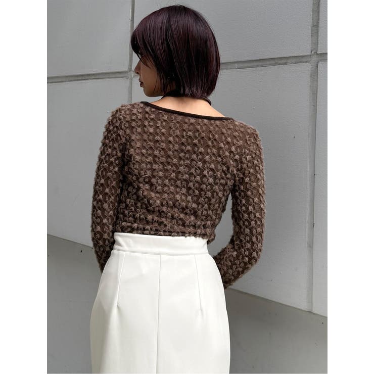 リボンタイフェザートップス | MURUA | 詳細画像22 