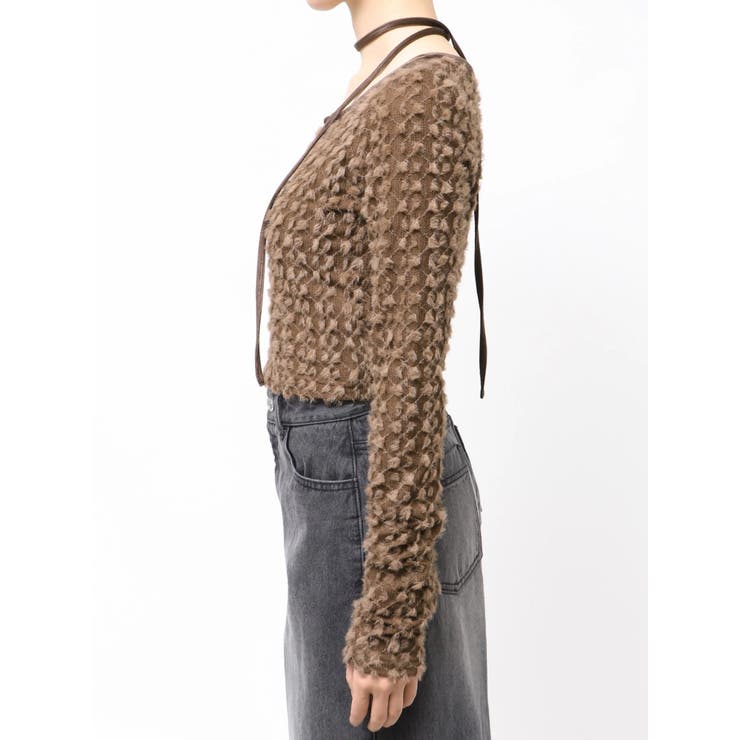 リボンタイフェザートップス | MURUA | 詳細画像28 