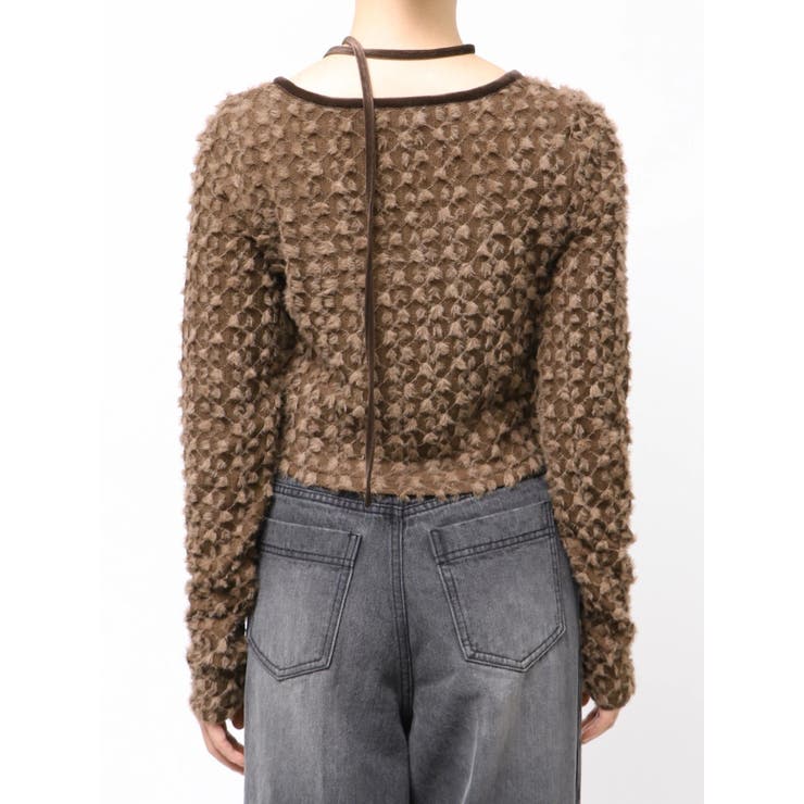 リボンタイフェザートップス | MURUA | 詳細画像29 