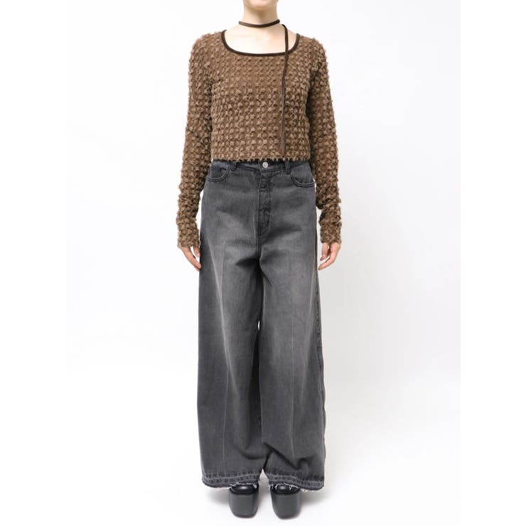 リボンタイフェザートップス | MURUA | 詳細画像34 