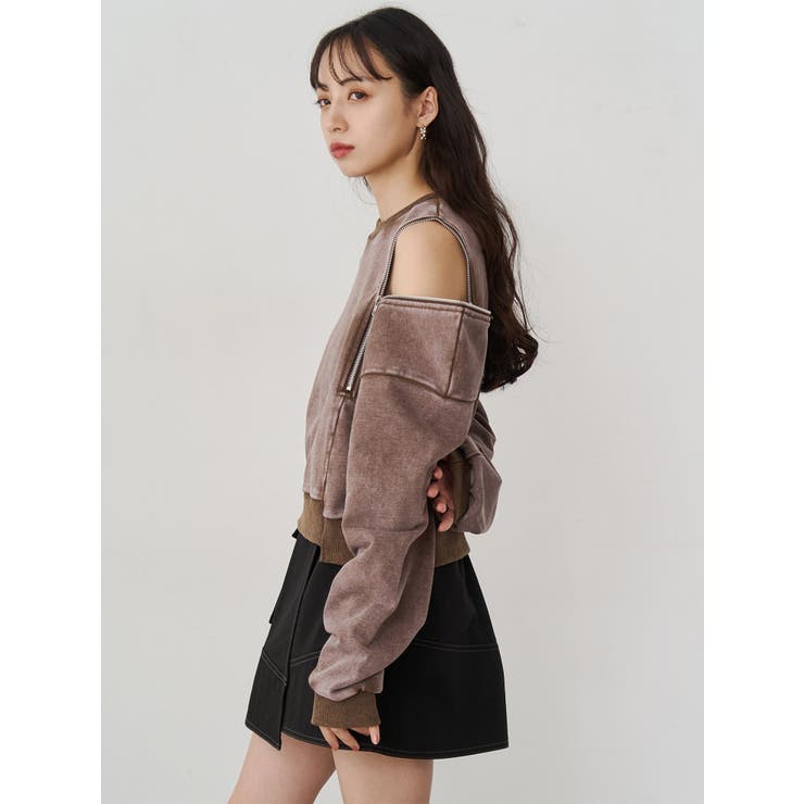 2WAYジップスウェット | MURUA | 詳細画像12 