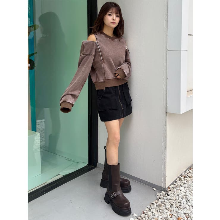 2WAYジップスウェット | MURUA | 詳細画像37 