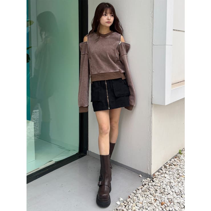 2WAYジップスウェット | MURUA | 詳細画像38 