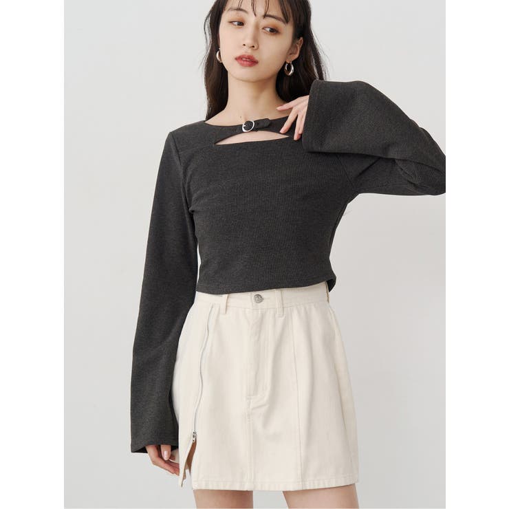 グレー | 2WAYカットソー | MURUA