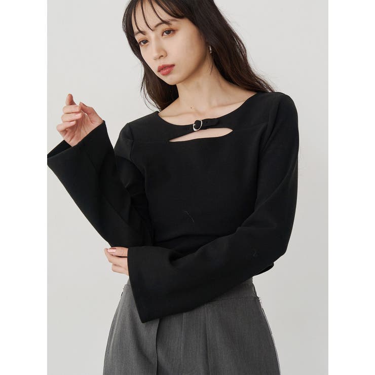 ブラック | 2WAYカットソー | MURUA