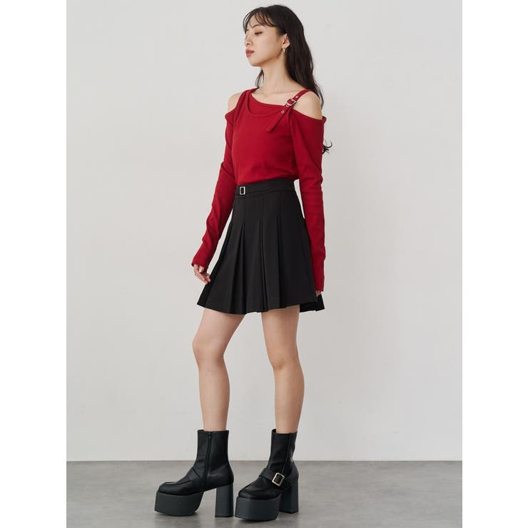 アシメデザインベルトトップス | MURUA | 詳細画像11 