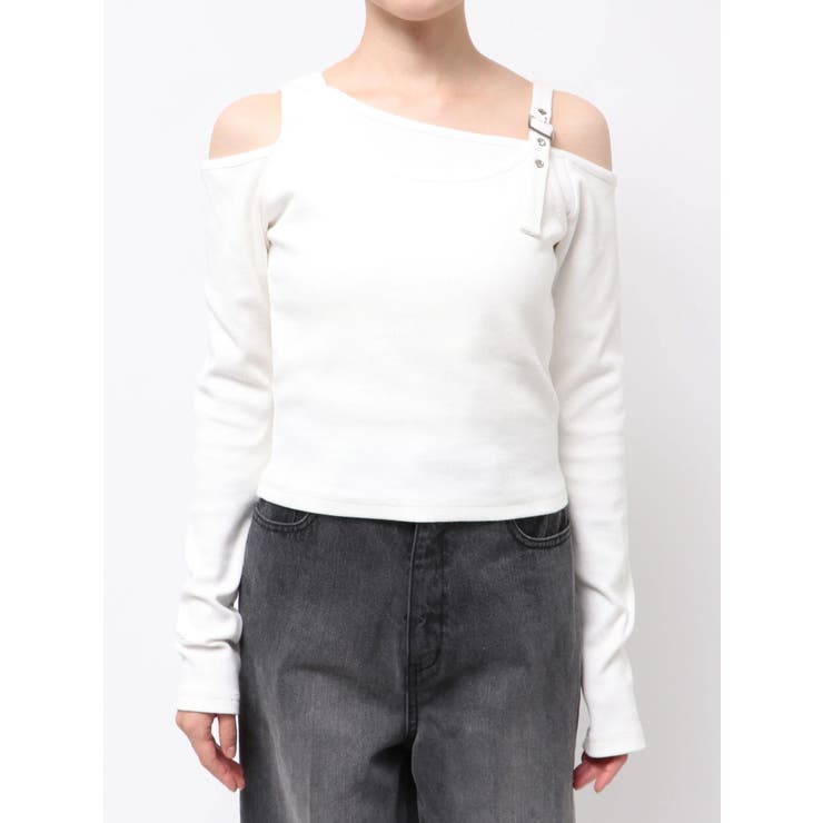 アシメデザインベルトトップス | MURUA | 詳細画像26 