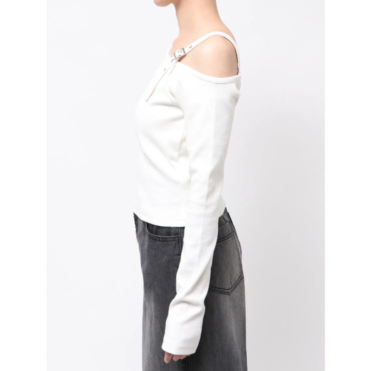 アシメデザインベルトトップス | MURUA | 詳細画像27 