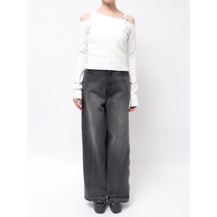 アシメデザインベルトトップス | MURUA | 詳細画像33 