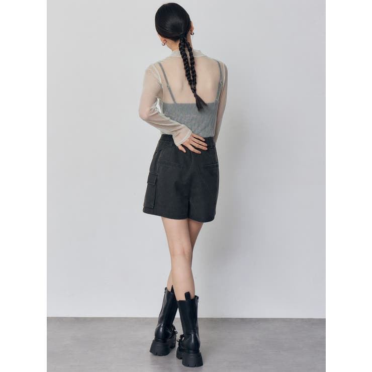 プリーツシアーハイネックトップス | MURUA | 詳細画像13 