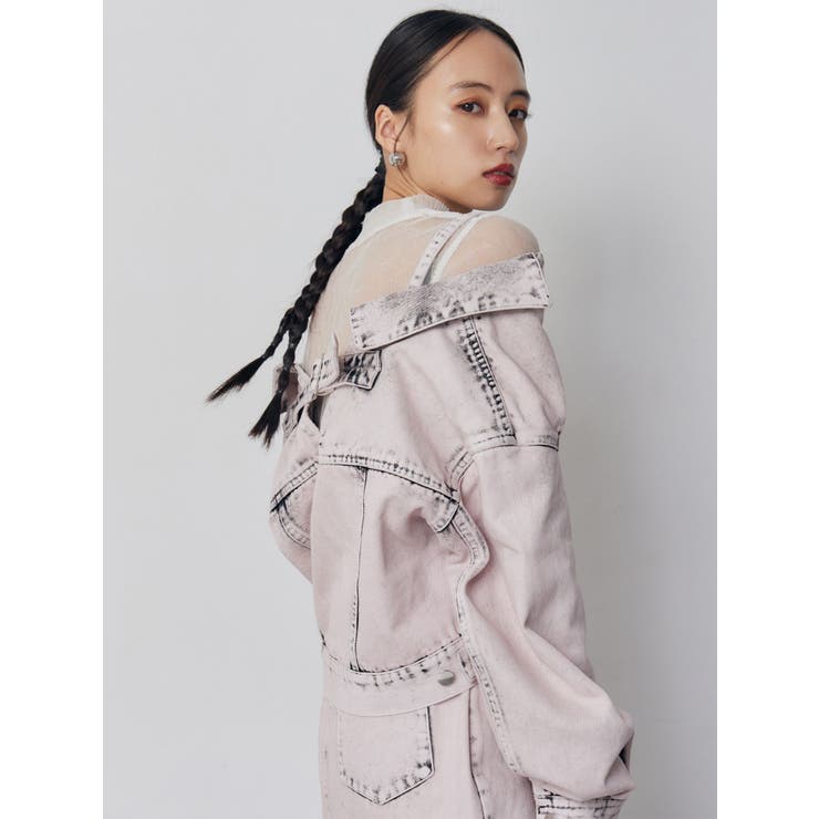 プリーツシアーハイネックトップス | MURUA | 詳細画像19 