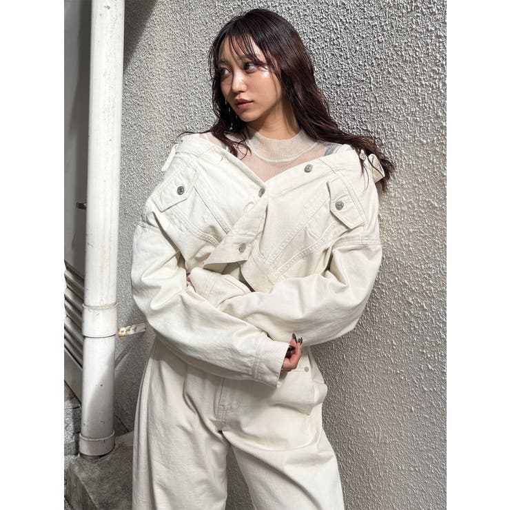 プリーツシアーハイネックトップス | MURUA | 詳細画像37 