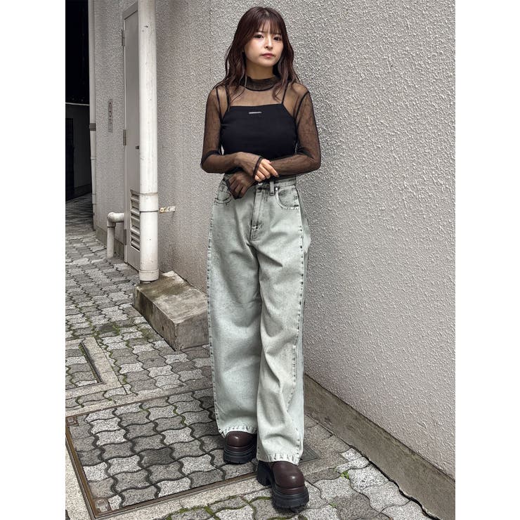 プリーツシアーハイネックトップス | MURUA | 詳細画像41 