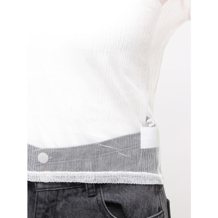 プリーツシアーハイネックトップス | MURUA | 詳細画像49 