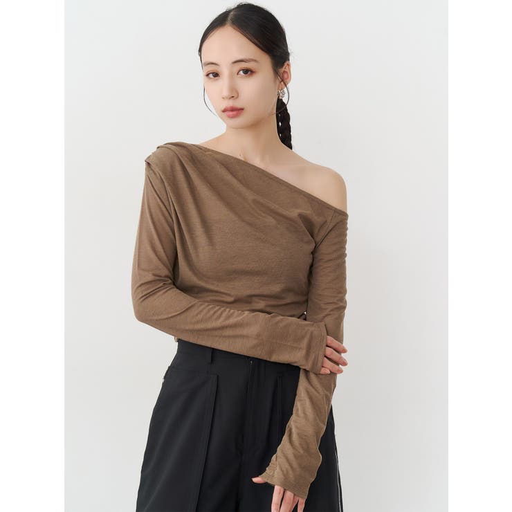 ドレープワンショルトップス | MURUA | 詳細画像16 