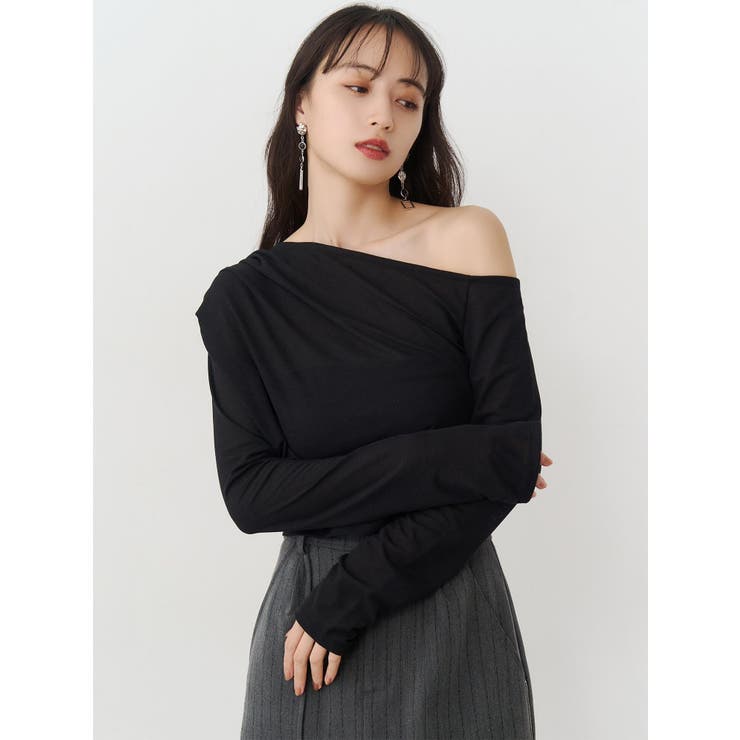 ドレープワンショルトップス | MURUA | 詳細画像4 