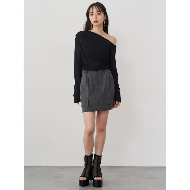 ドレープワンショルトップス | MURUA | 詳細画像8 